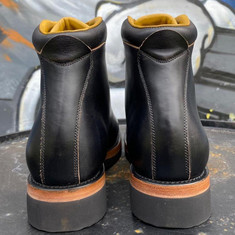MorSon KC 1 with Local Black Teacore Leather